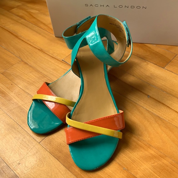 Multicolored Nine West Sandals 👞 size 7.5 - Picture 1 of 10
